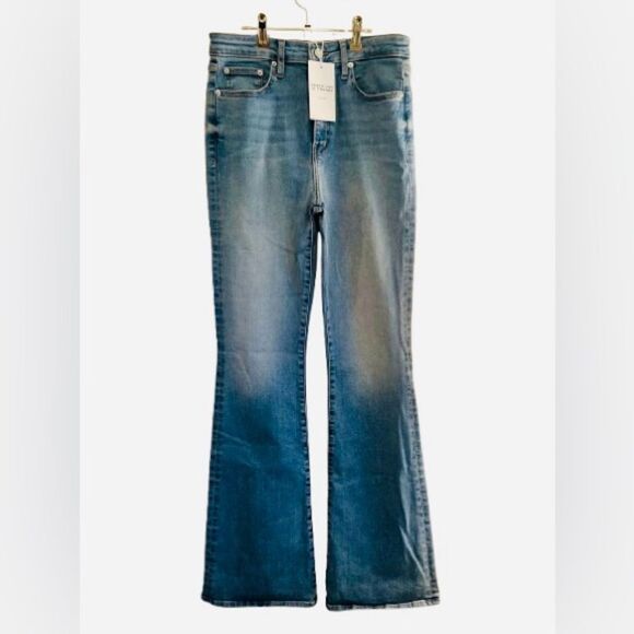 10 Crosby Derek Lam High Rise Flare Jeans NWT!! - Picture 1 of 8